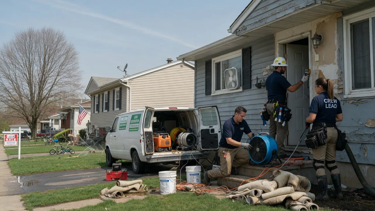 Flood Cleanup in Mapleton, IL near me