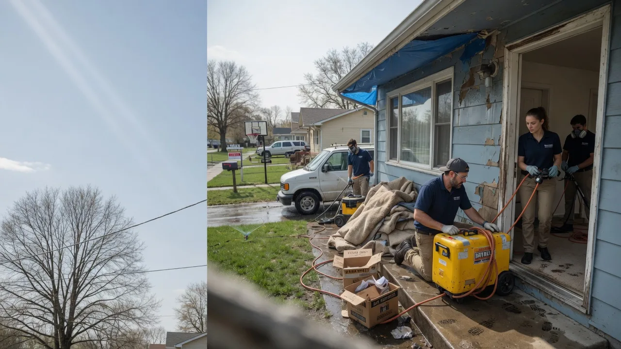 Basement Flood Cleanup in Mapleton, IL near me